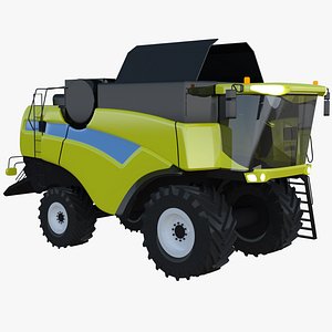 New Holland combine harvester