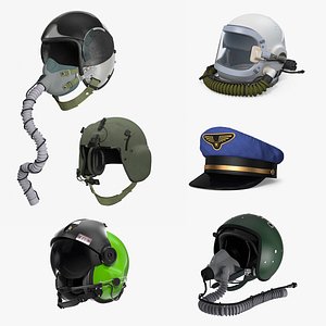Pilot Hats Collection 3