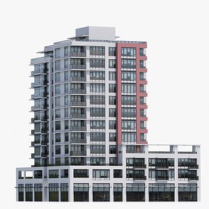 Vancouver Apartments V4 3D model