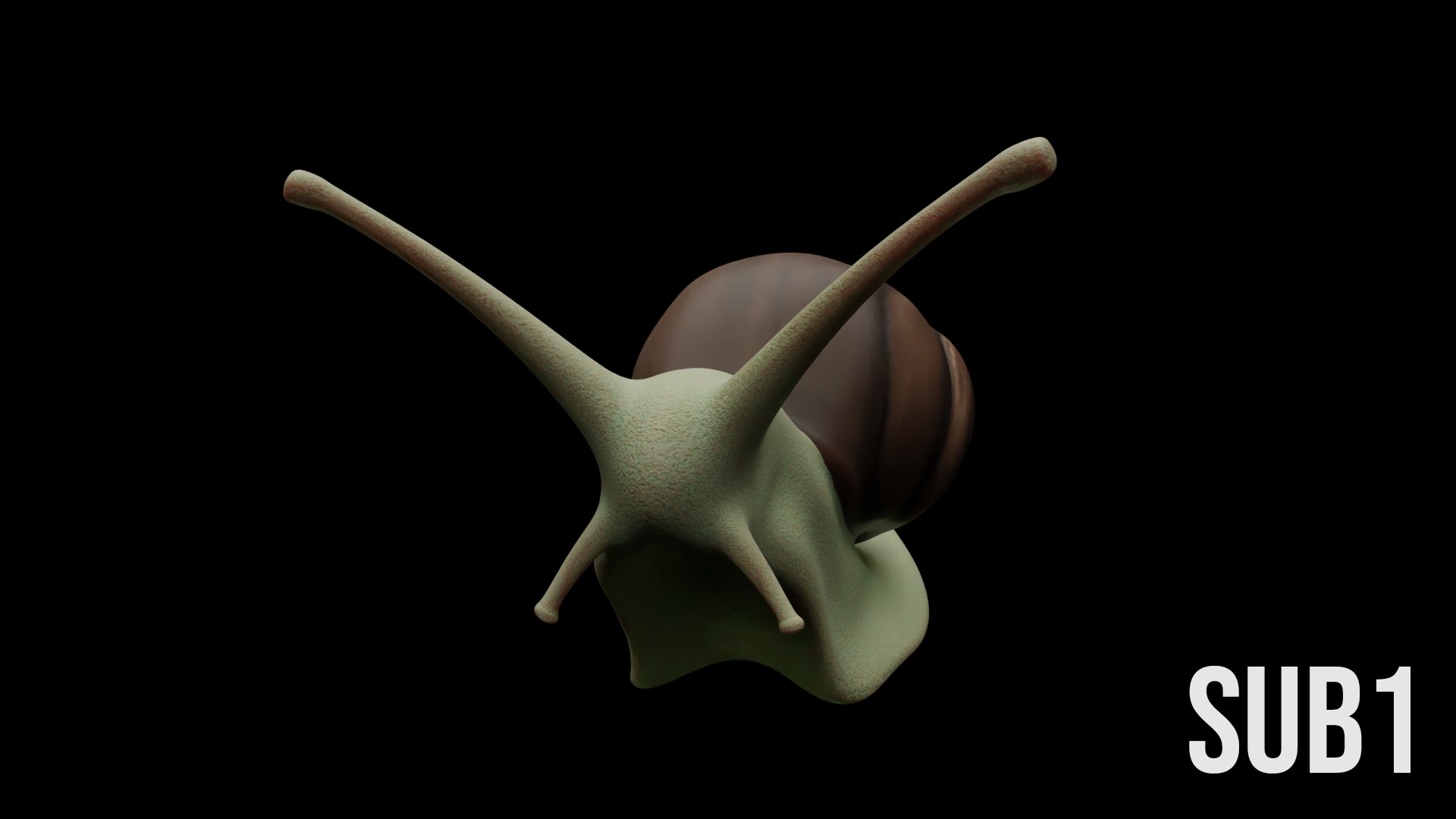 Snail 3D Model - TurboSquid 2171836