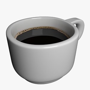 coffee cup model