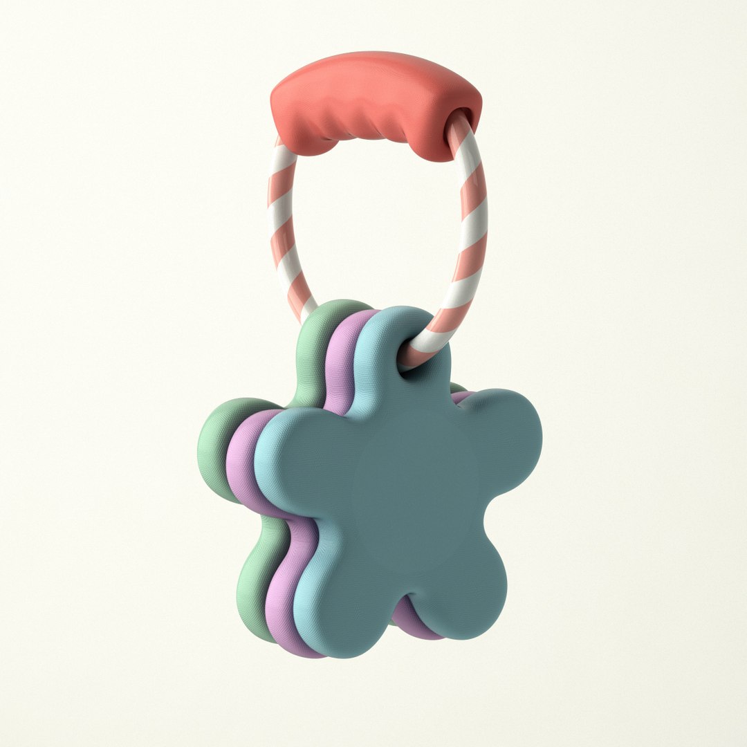 3D Baby Rattle - TurboSquid 1420811
