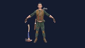 Man with a shotgun