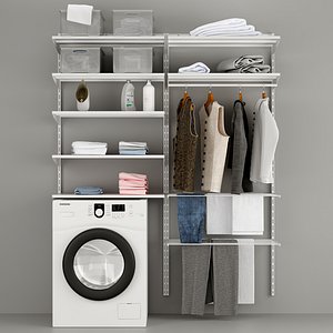 IKEA BOAXEL Laundry 3D model