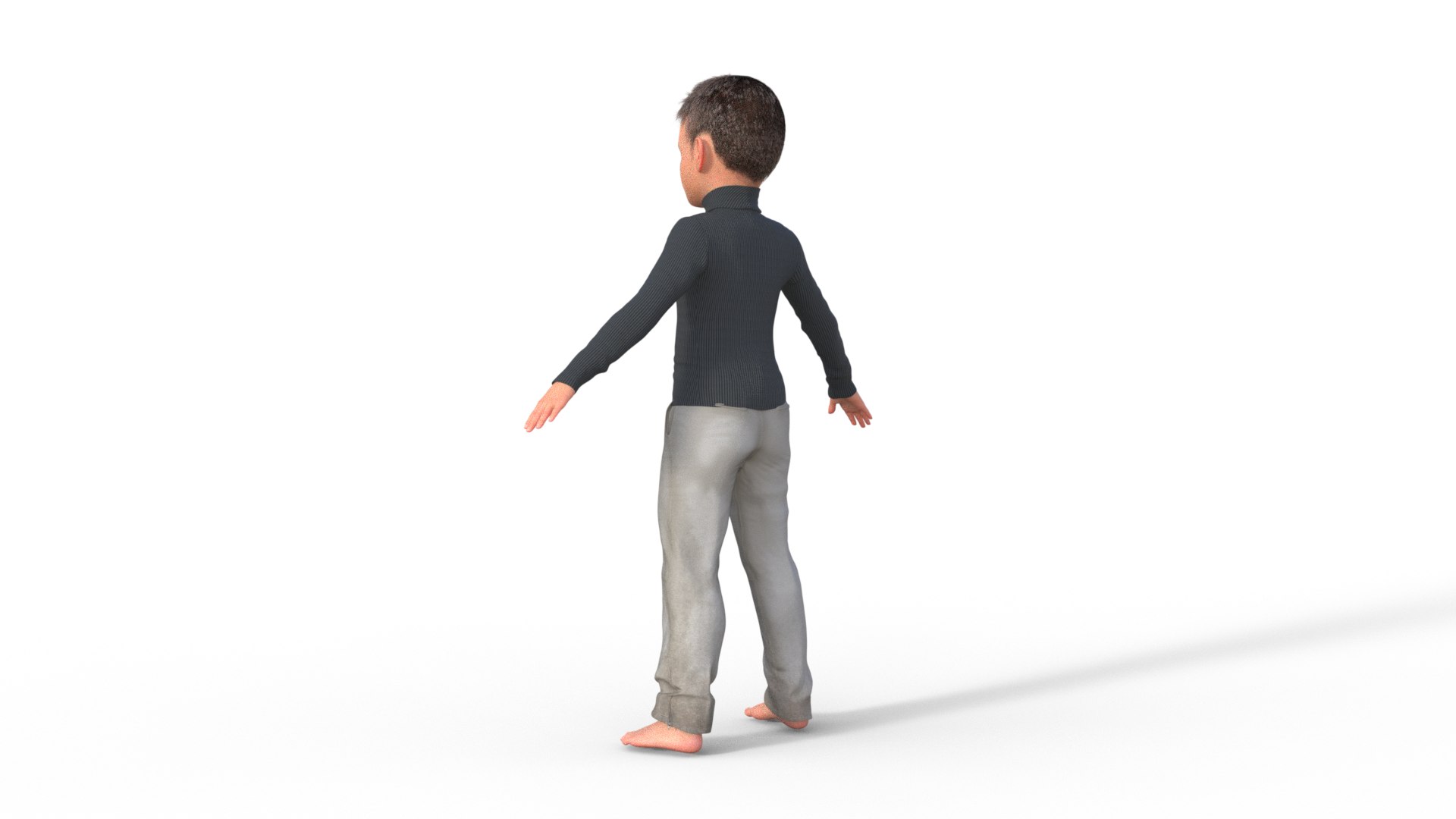 3D Realistic 3D Child Character Model - TurboSquid 2400375