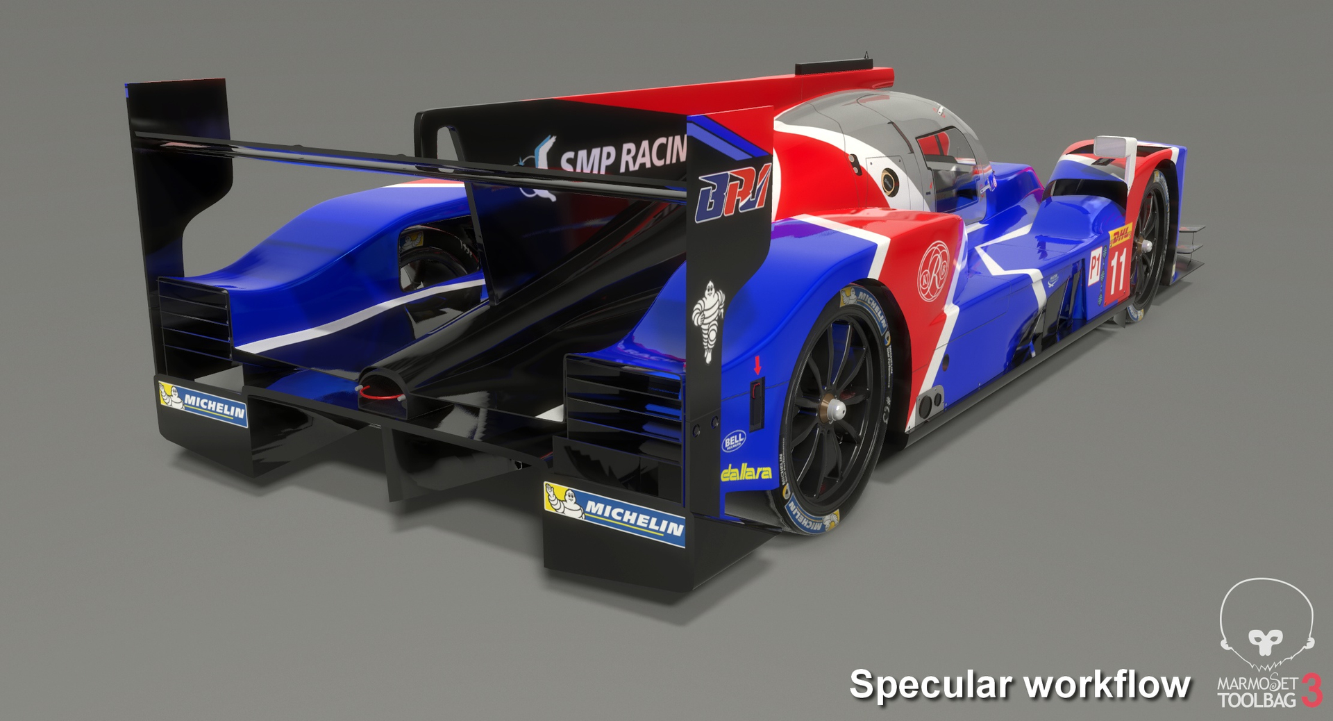 Smp racing br engineering 3D model - TurboSquid 1316004