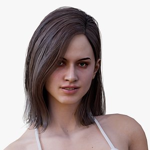 3D Female Base Rig