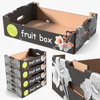 Corrugated Organic Produce Box