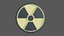 ícone de símbolo de energia nuclear 2