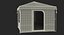 4 Person Cabin Camping Family Tent 3D Model