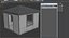 4 Person Cabin Camping Family Tent 3D Model