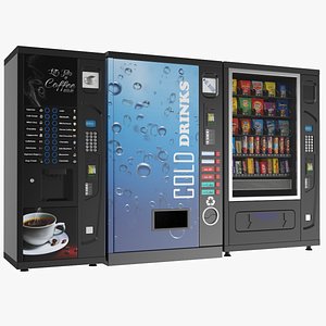 3D vending machines model