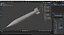 pbr uv-textured b61 nuclear bomb 3d model