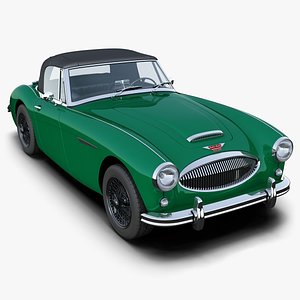austin-healey 3000 3D