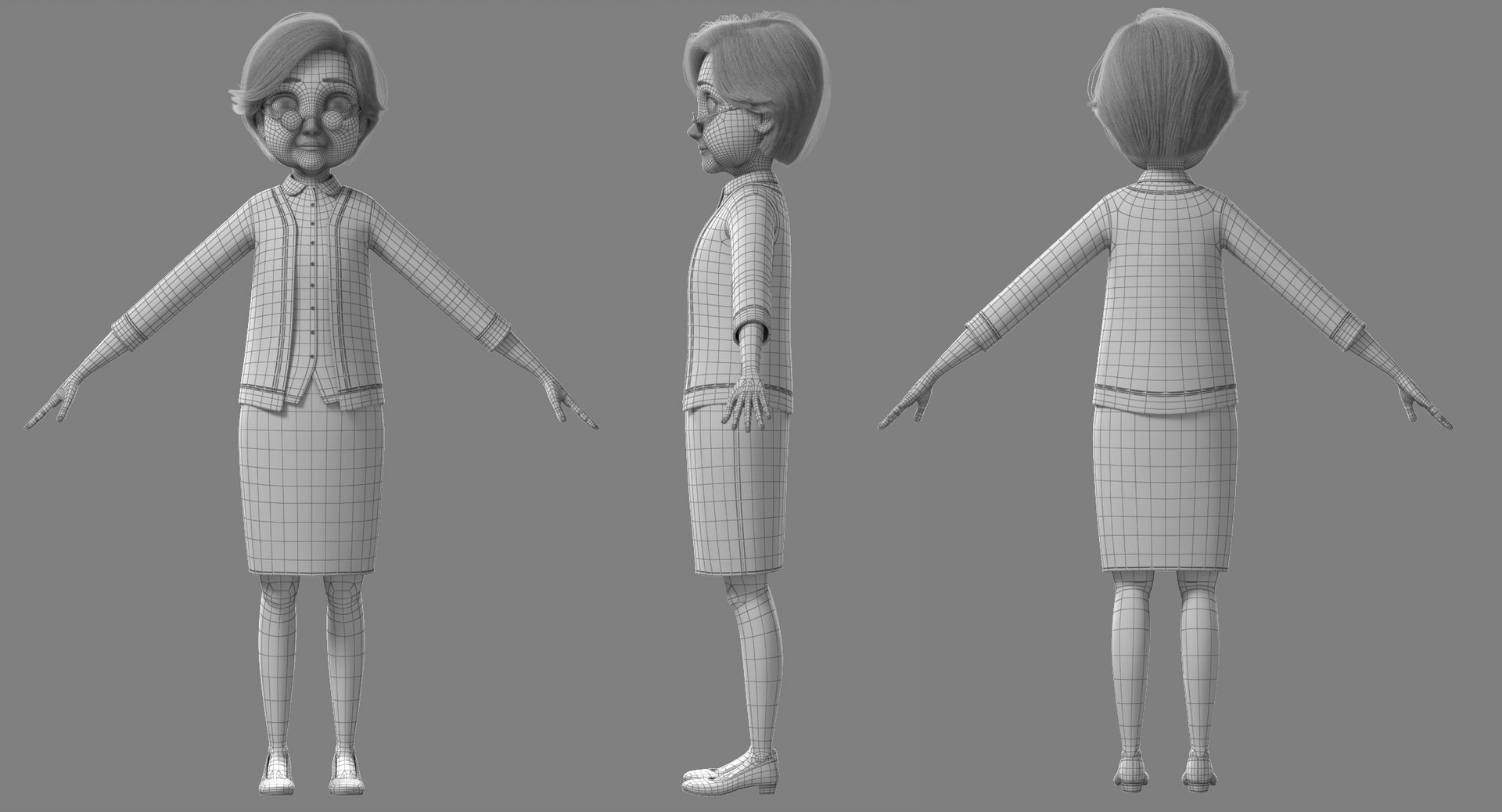 3D cartoon old woman rigged character https://p.turbosquid.com/ts-thumb/iu/AeVIam/K4MW4m1m/w9/png/1561512621/1920x1080/fit_q87/c36749878bc99f0df29b2affc7b75ba503356718/w9.jpg