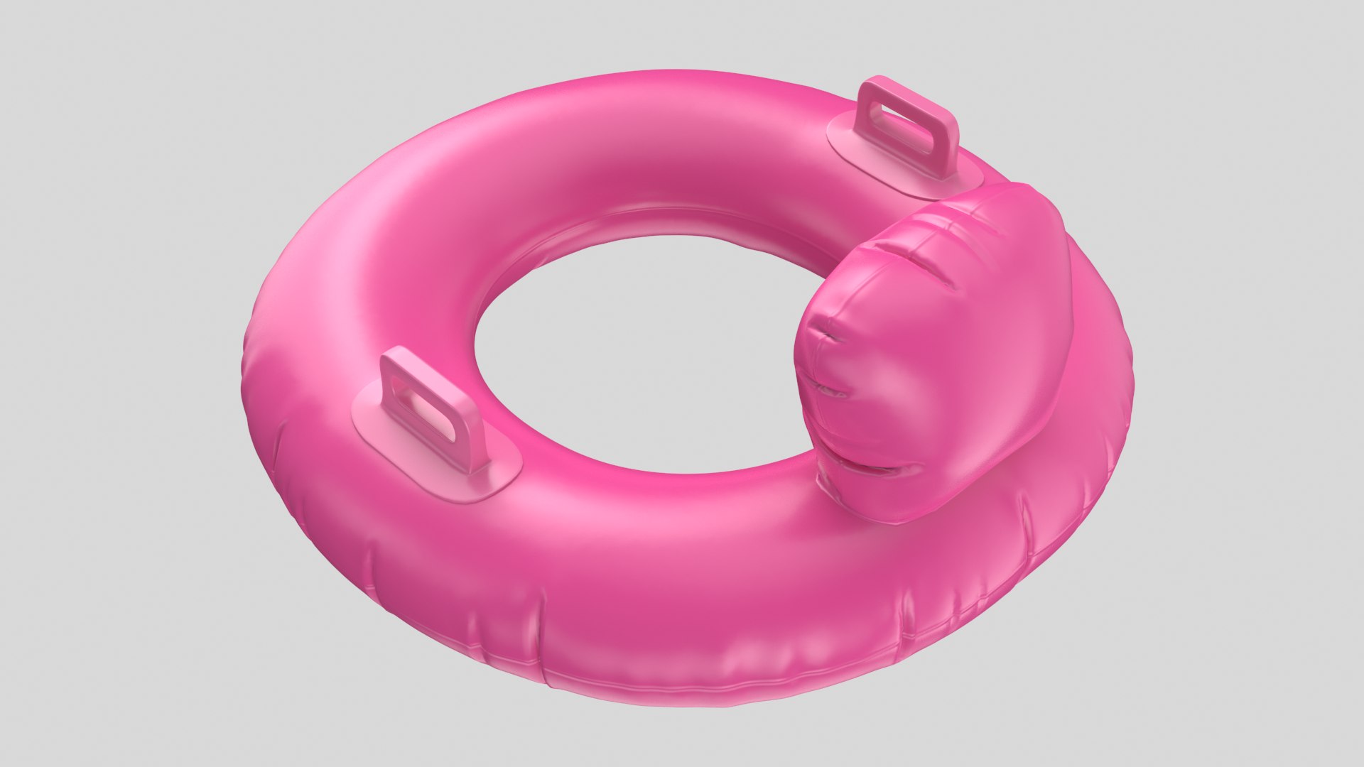 Pink Inflatable Ring 3D - TurboSquid 1757594