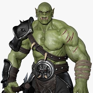 Game Ready Realistic Orc Character