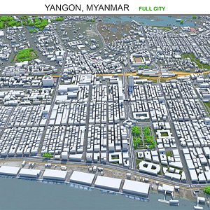 3D Yangon Models | TurboSquid