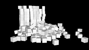 Boxes in pile