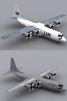 Hercules C-130 H-30 United Nations and USAF