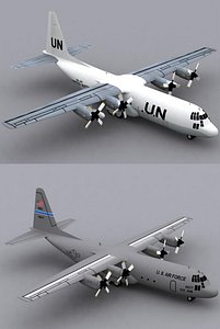 Hercules C-130 H-30 United Nations and USAF