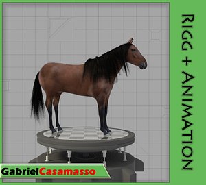 horse 3d x