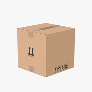Cardboard Box 50x50x50 Closed