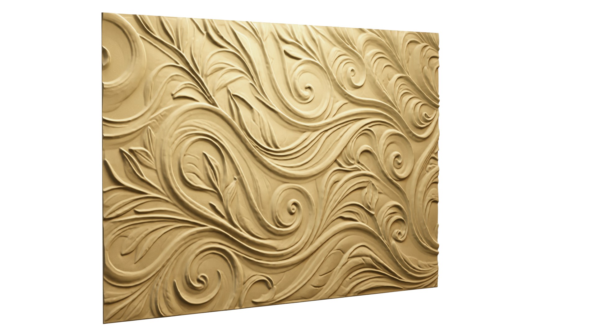 3D Modern Panel Wall Decor Set Relief Stl Mural CNC 170 - TurboSquid ...