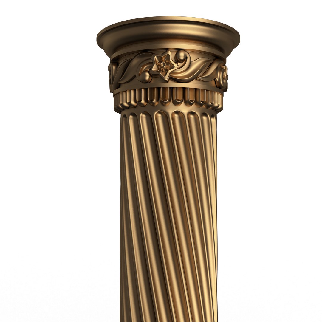 3D Column Capital 1403 - TurboSquid 2325731