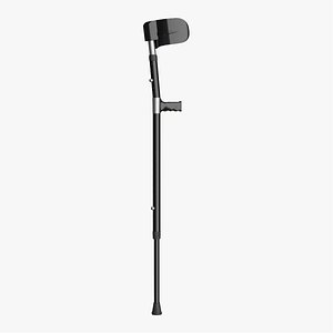 3d model crutch hdri