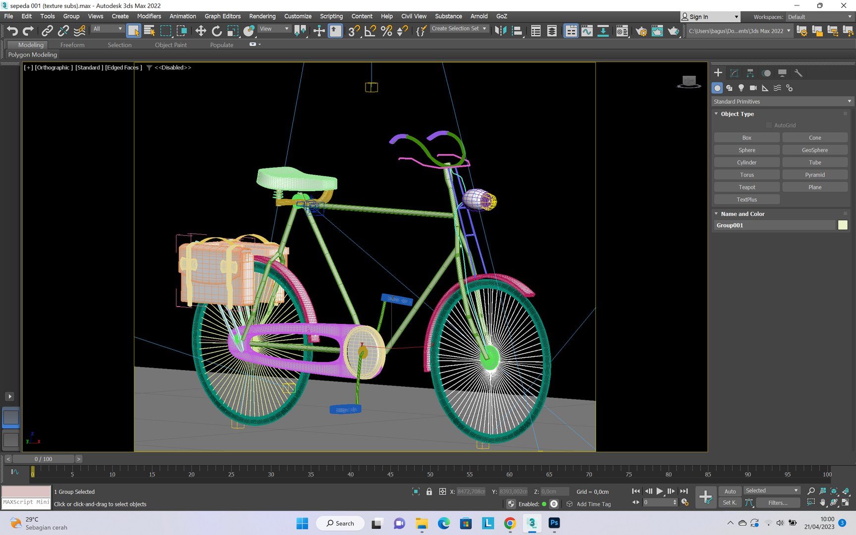 3D sepeda 001 - TurboSquid 2060071