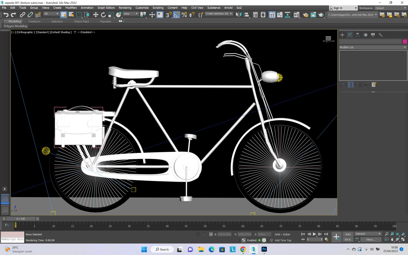 3D sepeda 001 - TurboSquid 2060071