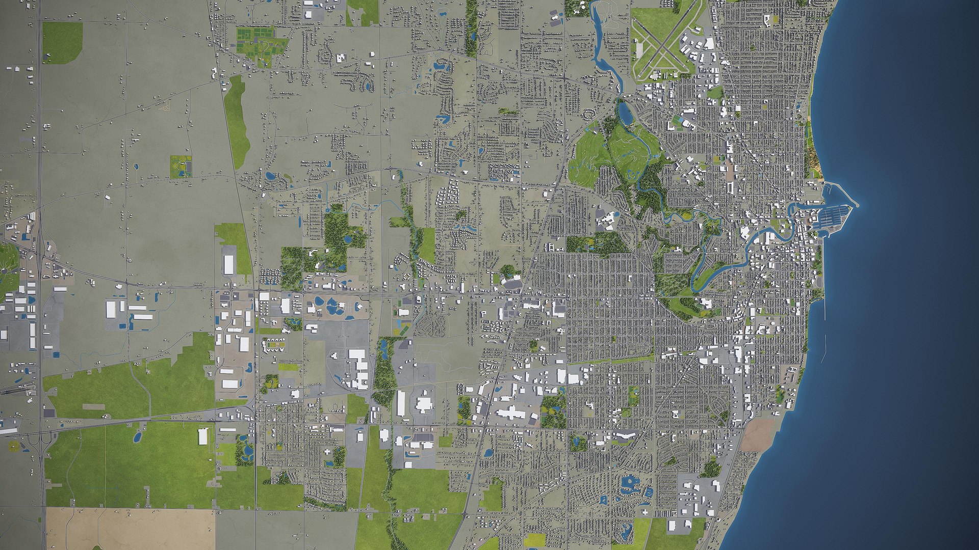 Racine Surrounding - 3D Model - TurboSquid 1559543