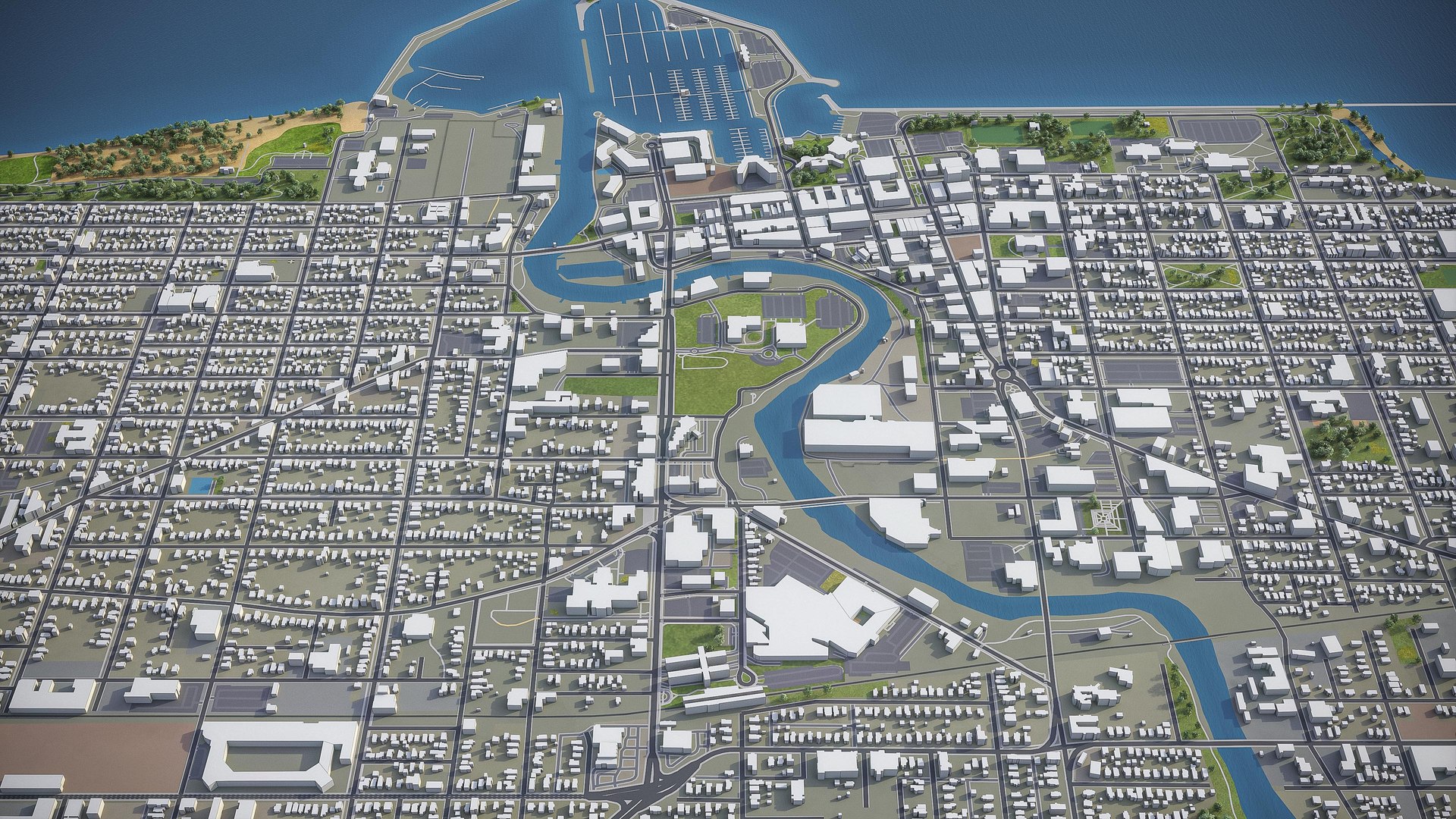 Racine Surrounding - 3D Model - TurboSquid 1559543