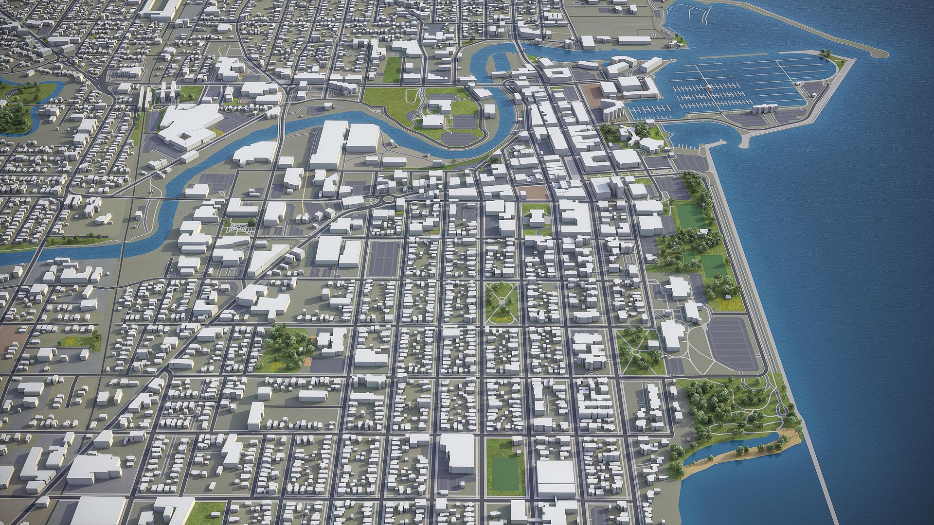 Racine Surrounding - 3D Model - TurboSquid 1559543
