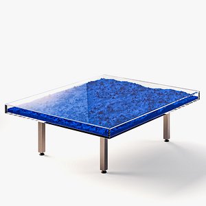 3D model furniture table yves kleins