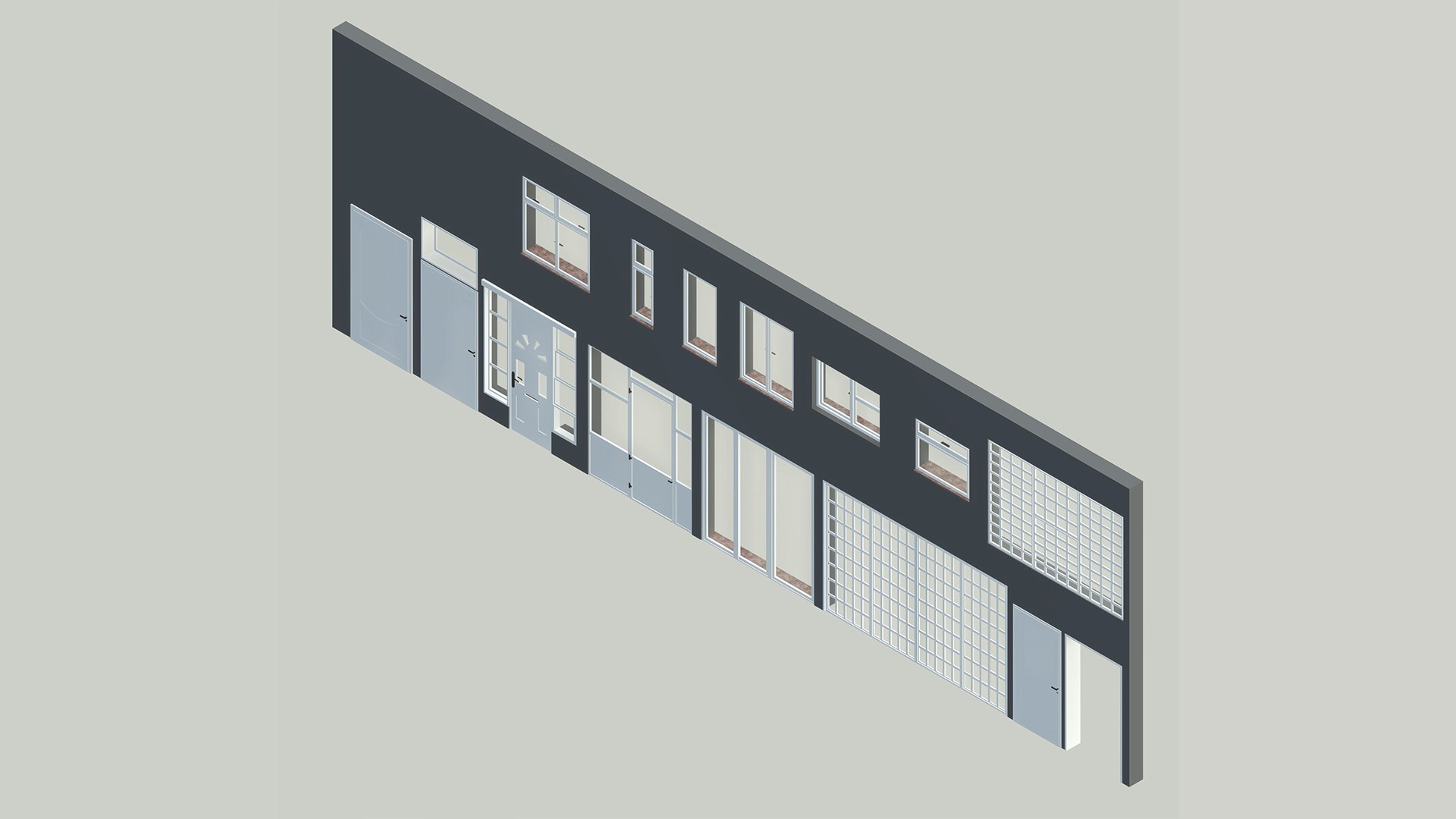 3D Parametric Doors Families Model - TurboSquid 1800203