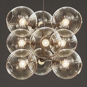 Lindsey adelman - 9 globe bubbles