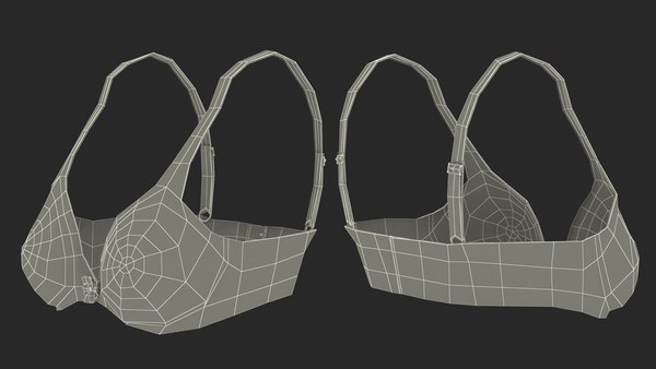 3D Model Floral Lace Lingerie - TurboSquid 1782465