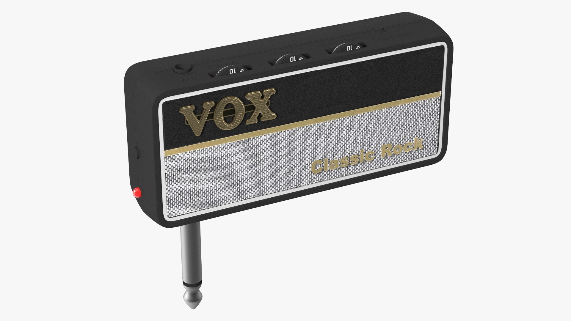 Mini Headphone Amp VOX Classic Rock 3D model preview