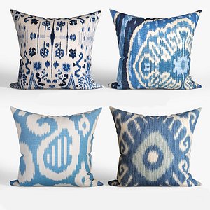 3D decorative pillows houzz set
