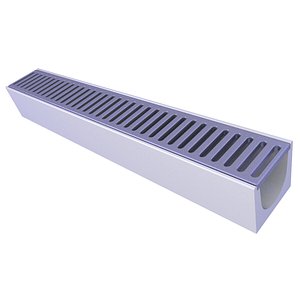3D Trench Drain Channel Drain Grate 3