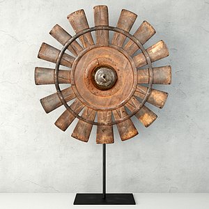Wood Loom Wheel