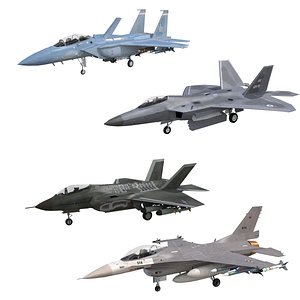 US air force military fighter jet  collection