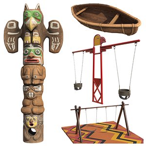 Playground 3D model