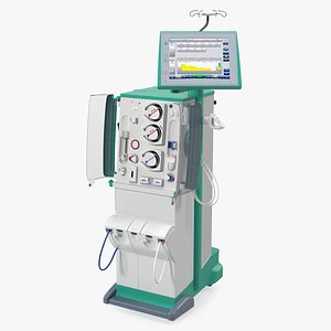 dialysis machine rigged model