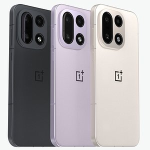 3D OnePlus 15 All Colors model