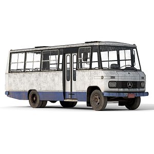 Minibus MB608D 3D model