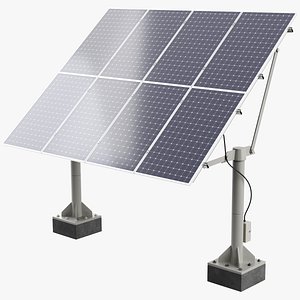 3D Solar Panel(1) model