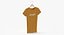 Female Crew Neck Hanging Orange Staff 01